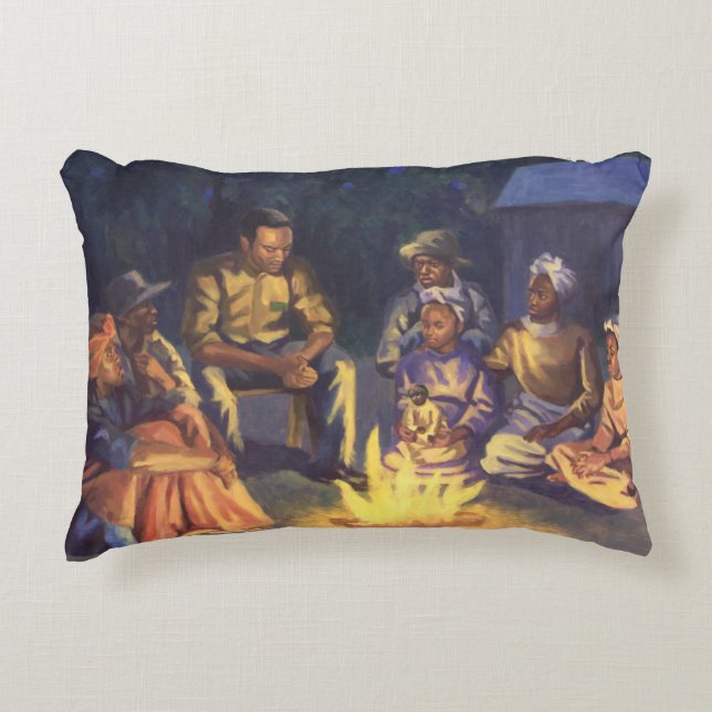Campfire Stories 2003 Accent Pillow (Front)