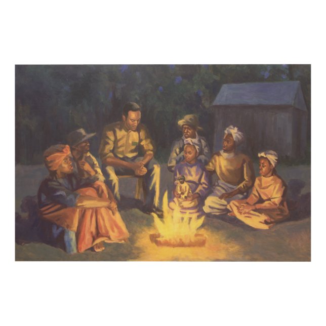 Campfire Stories 2003 Wood Wall Decor (Front)