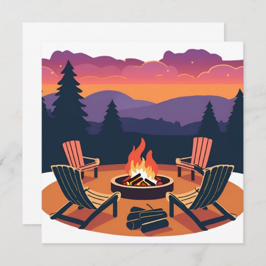 Campfire Sunset (Front/Back)