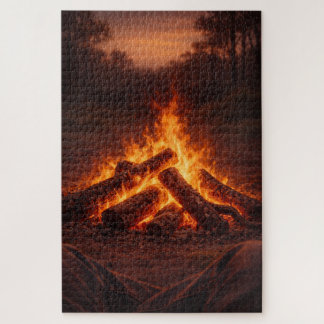 Campfire Thoughts | Fireside Art | Puzzle