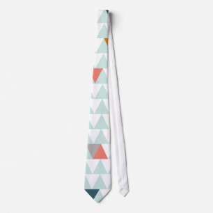 Campfire Triangles Neck Tie