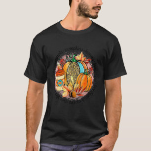 Campfires Flannels Pumpkins Leaves Hayrides Bonfir T-Shirt