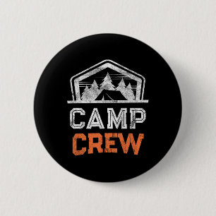 Campground Staff Camp Crew Summer Cousins Camping  Button