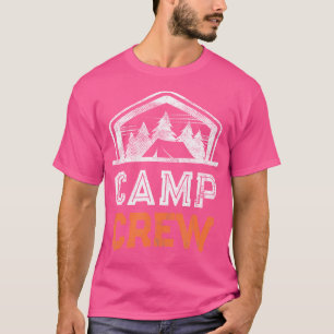 Campground Staff Camp Crew Summer Cousins Camping T-Shirt