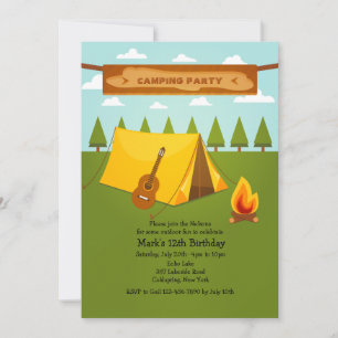 Campgrounds Invitation