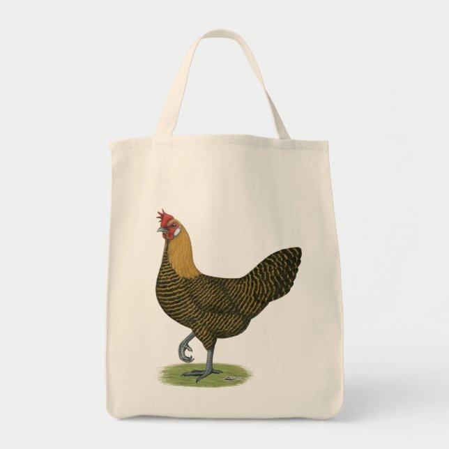 Campine:  Golden Hen Tote Bag (Front)