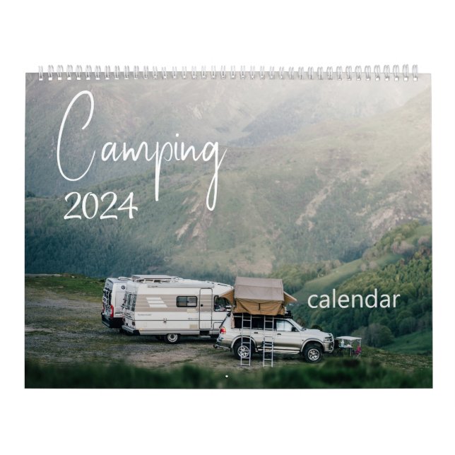 Camping 2024 Travel Calendar (Cover)