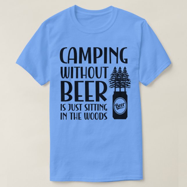 Camping 8 T-Shirt (Design Front)
