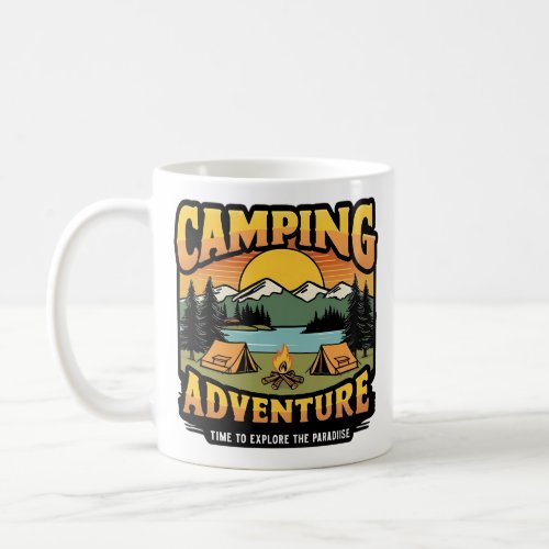 Camping Adventure  Coffee Mug