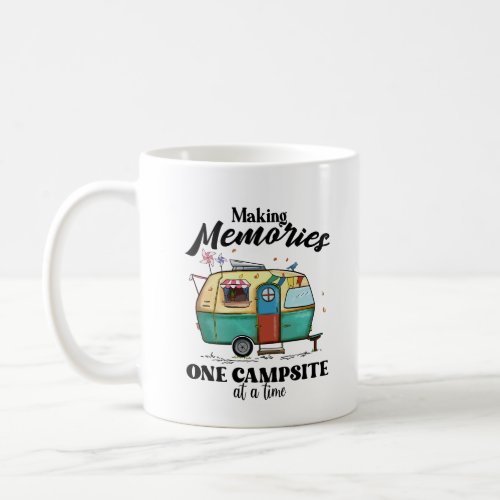 Camping Adventure Saying Coffee Mug