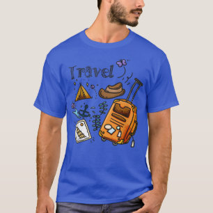 Camping adventure travel travel combination  T-Shirt