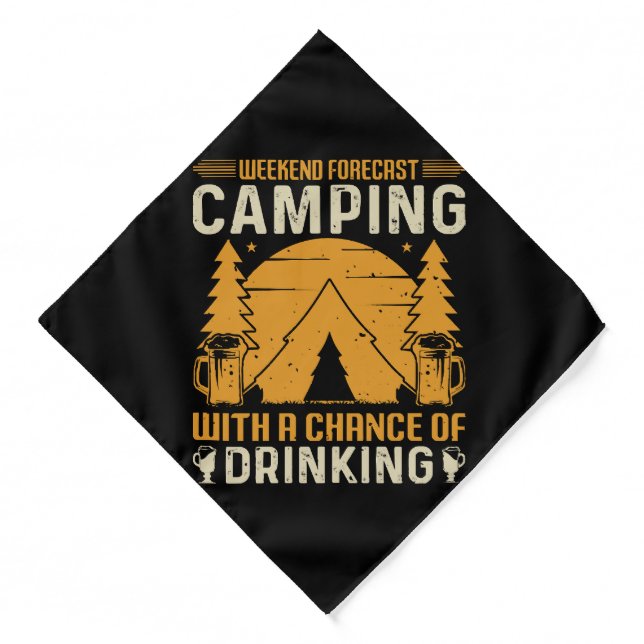 Camping and drinking bandana (Front)