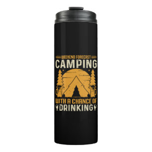 Camping and drinking thermal tumbler