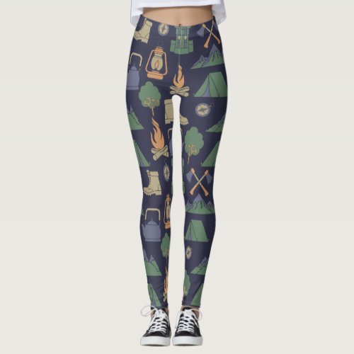 Camping and Outdoor Gear Campers Patterned Leggings