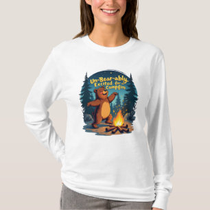 Camping Animal Funny T-shirt