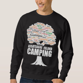 Camping Assateague Island Camping Sweatshirt