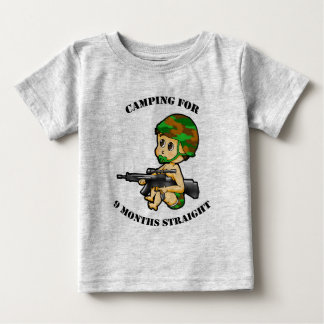 Camping Baby Infant Suit Baby T-Shirt