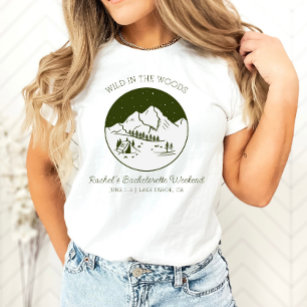 Camping Bachelorette Personalized T-Shirt