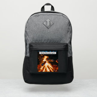 Camping Backpack – Night Campfire Marshmallow 