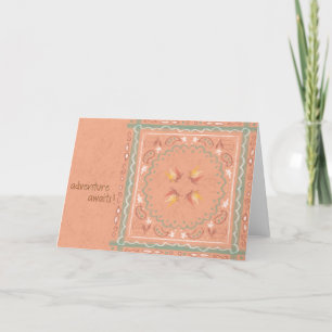 Camping Bandana Card