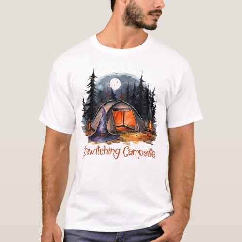 Camping Bewitching Campsite  T_Shirt