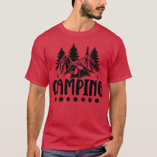 Camping boy girl T-Shirt