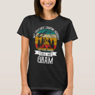Camping Buddies Call Me Camping Gram Camper T-Shirt