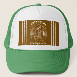 camping - California Trucker Hat