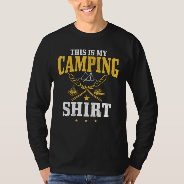 Camping Camper This Is My Camping T-Shirt (Front)