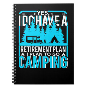 Camping Camper Traveler Adventure Outdoor Suivalis Notebook