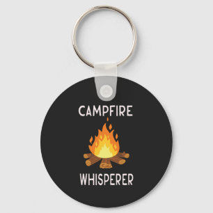 Camping - Campfire Whisperer Keychain
