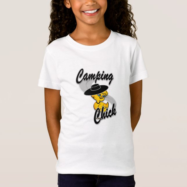 Camping Chick #4 T-Shirt (Front)
