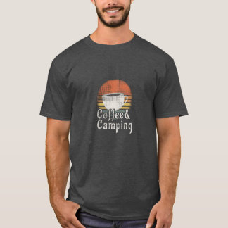 Camping Coffee Design family T-Shirt