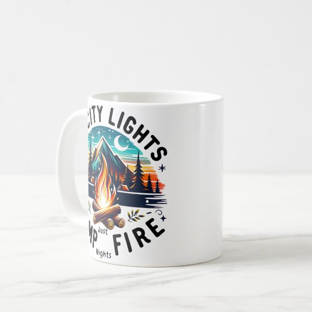 Camping Coffee Mug (Front Left)