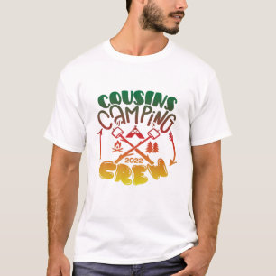 Camping Cousins Crew 2022 Family Matching T-Shirt