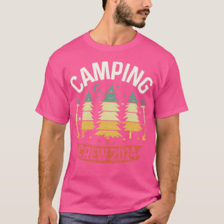 Camping Crew 2024 Family Camping Trip Matching Cam T-Shirt