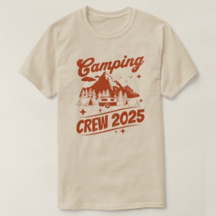 Camping Crew 2025 Camping Lover T-Shirt