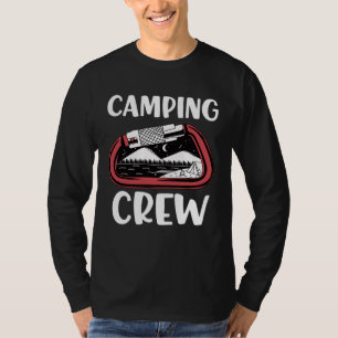 Camping Crew  Family Camping Trip Camping Carabine T-Shirt