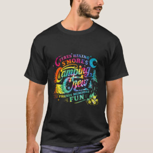 Camping Crew Family Matching Tie Dye Friends Men W T-Shirt
