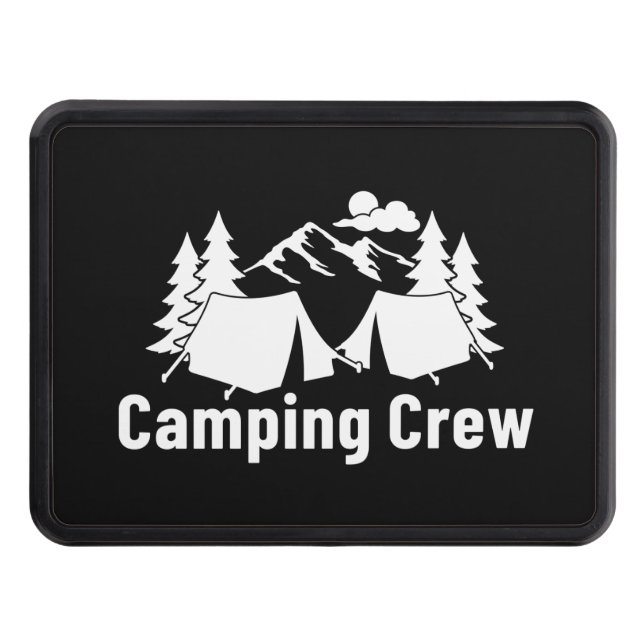 Camping Crew Hitch Cover (Front)