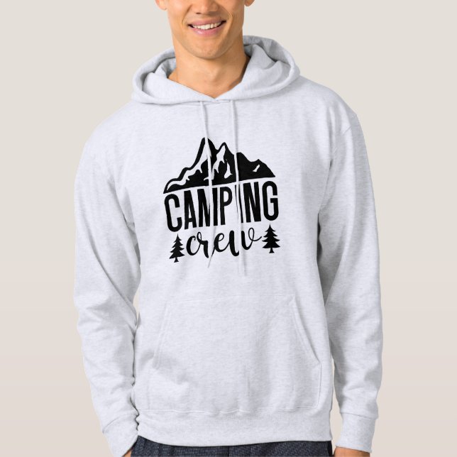 camping crew hoodie (Front)