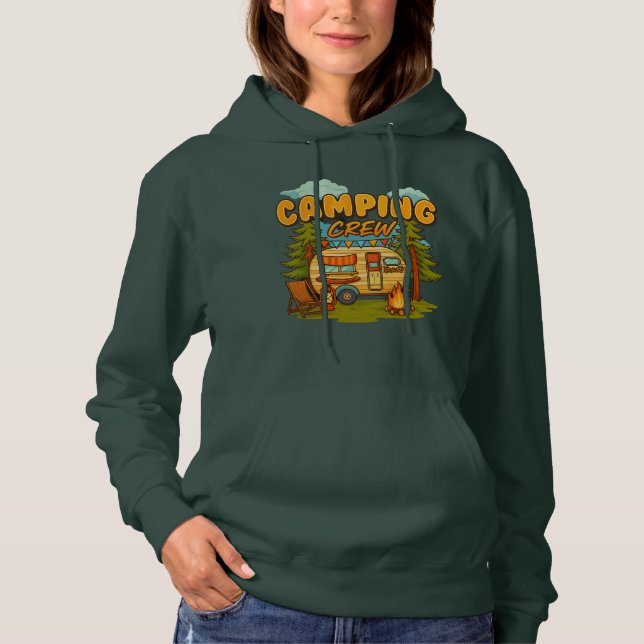 Camping Crew Hoodie (Front)