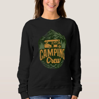Camping Crew Motorhome Campervan Sweatshirt