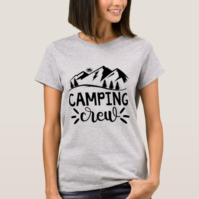 Camping Crew T-Shirt (Front)