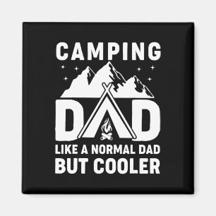 Camping Dad Funny Camper Fathers Day Adventure Dad Magnet