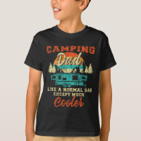 Camping Dad Pop Up Camper Rv Trailer Retro Vintage