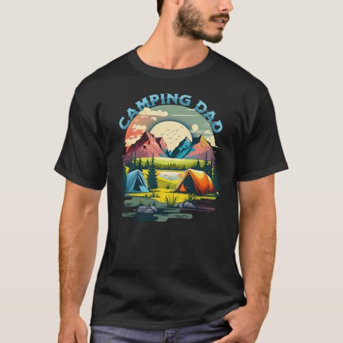 Camping Dad T_Shirt