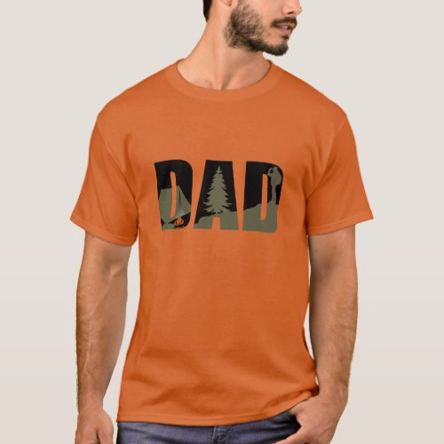 camping dad T_Shirt
