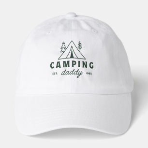 Camping daddy dad camper father forest lover hat