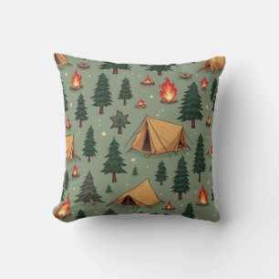 Camping Design Cushion